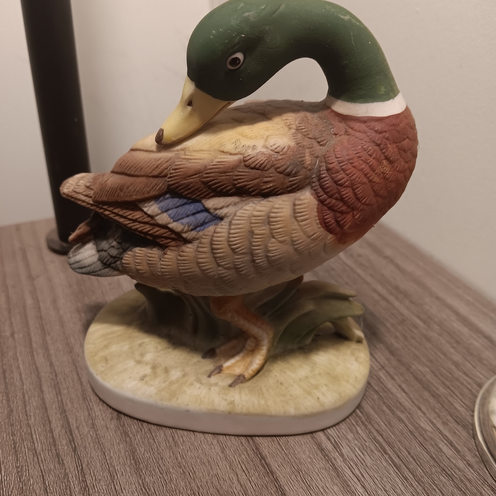 Vintage Lefton China Mallard Duck Figurine KH214 Made in Japan - Picture 2 of 4